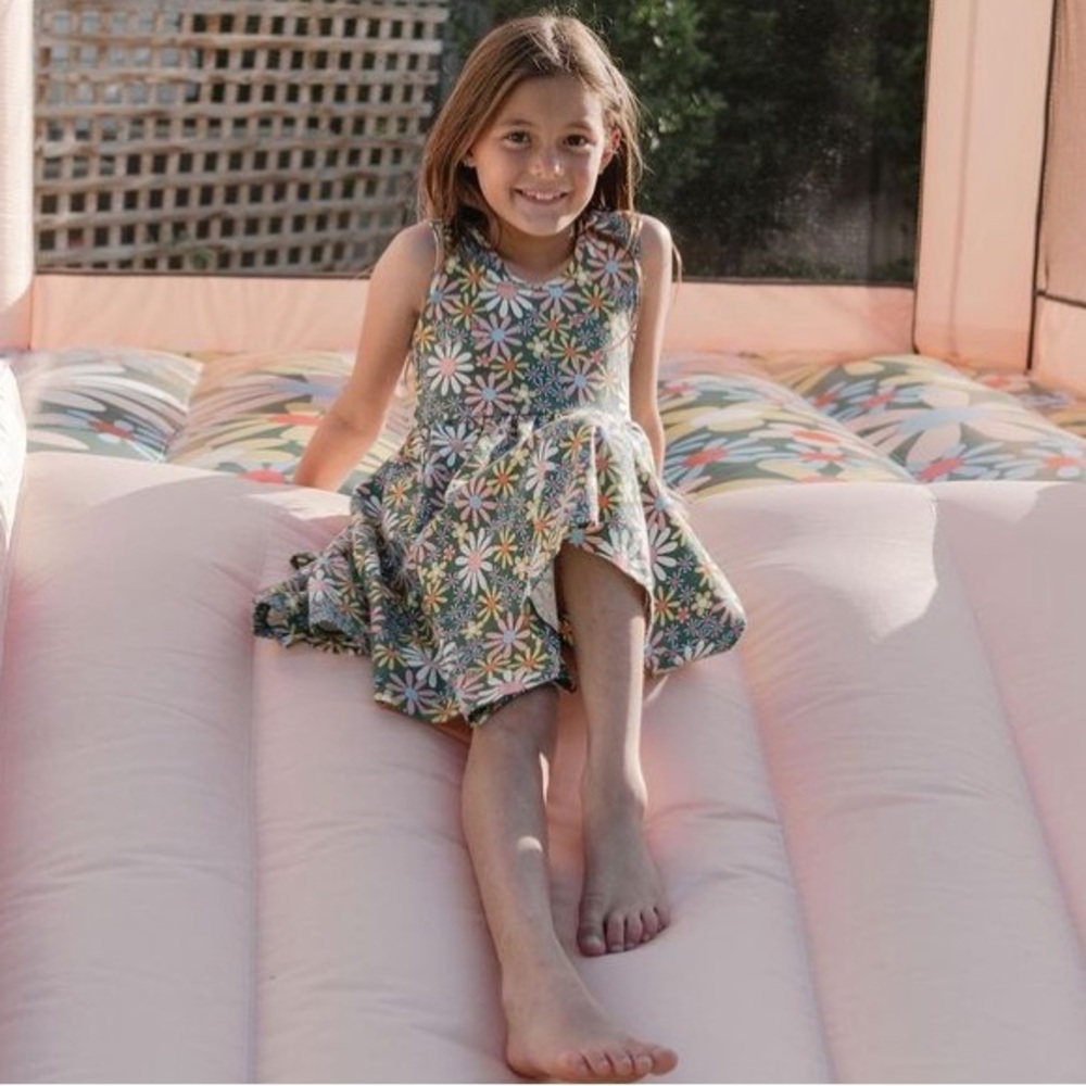 NEW Alice + Ames Smol Floral Tank Dress 4T